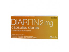 Imagen del producto Diarfin 2 mg 20 cápsulas