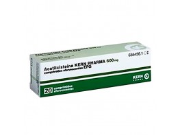 Imagen del producto Acetilcisteína Kern Pharma 600 mg comprimidos efervescentes
