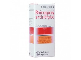 Imagen del producto Rhinospray antialérgico 1,18 mg/ml + 5,05 mg/ml solución para 
pulverización nasal
