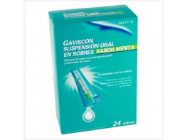 Imagen del producto Gaviscon suspensión oral 24 sobres menta