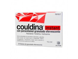 Imagen del producto Couldina paracetamol 20 sobres efervescentes