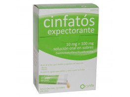 Imagen del producto Cinfatos expectorante 15 mg 18 sobres