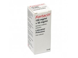 Imagen del producto Fortacin 150 mg/ml + 50 mg/ml solución para pulverización cutánea