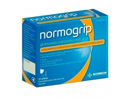 Imagen del producto Normogrip 10 sobres granulado