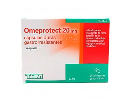 Imagen del producto Omeprotect 20 mg 14 caps blister teva