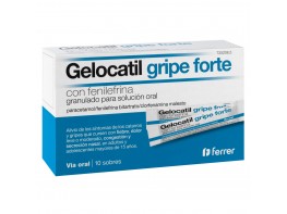 Imagen del producto Gelocatil gripe forte con fenilefrina granulado para solución oral
