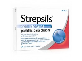 Imagen del producto Strepsils con lidocaina 24 pastillas