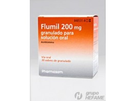 Imagen del producto Fluimucil 200 mg granulado 30 sobres