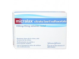 Imagen del producto Micralax 4 canuletas 5 ml