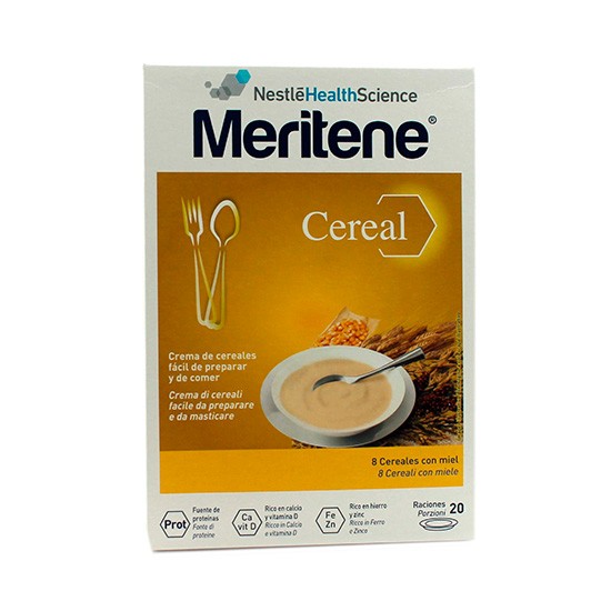 Imagen de Meritene 8 cereales con miel 2 x 300g