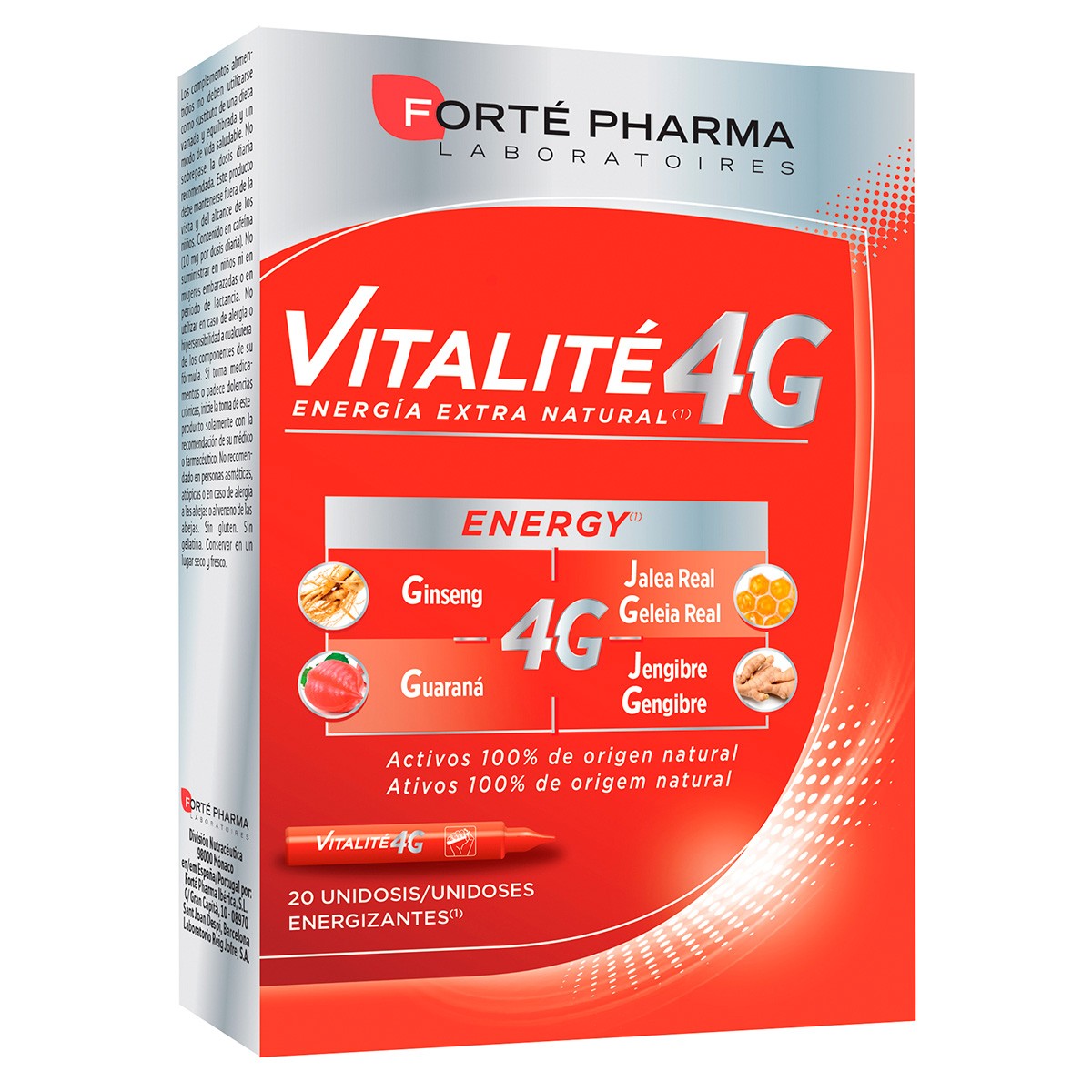 Imagen de Forte Pharma Energy vitalite 4 20 viales