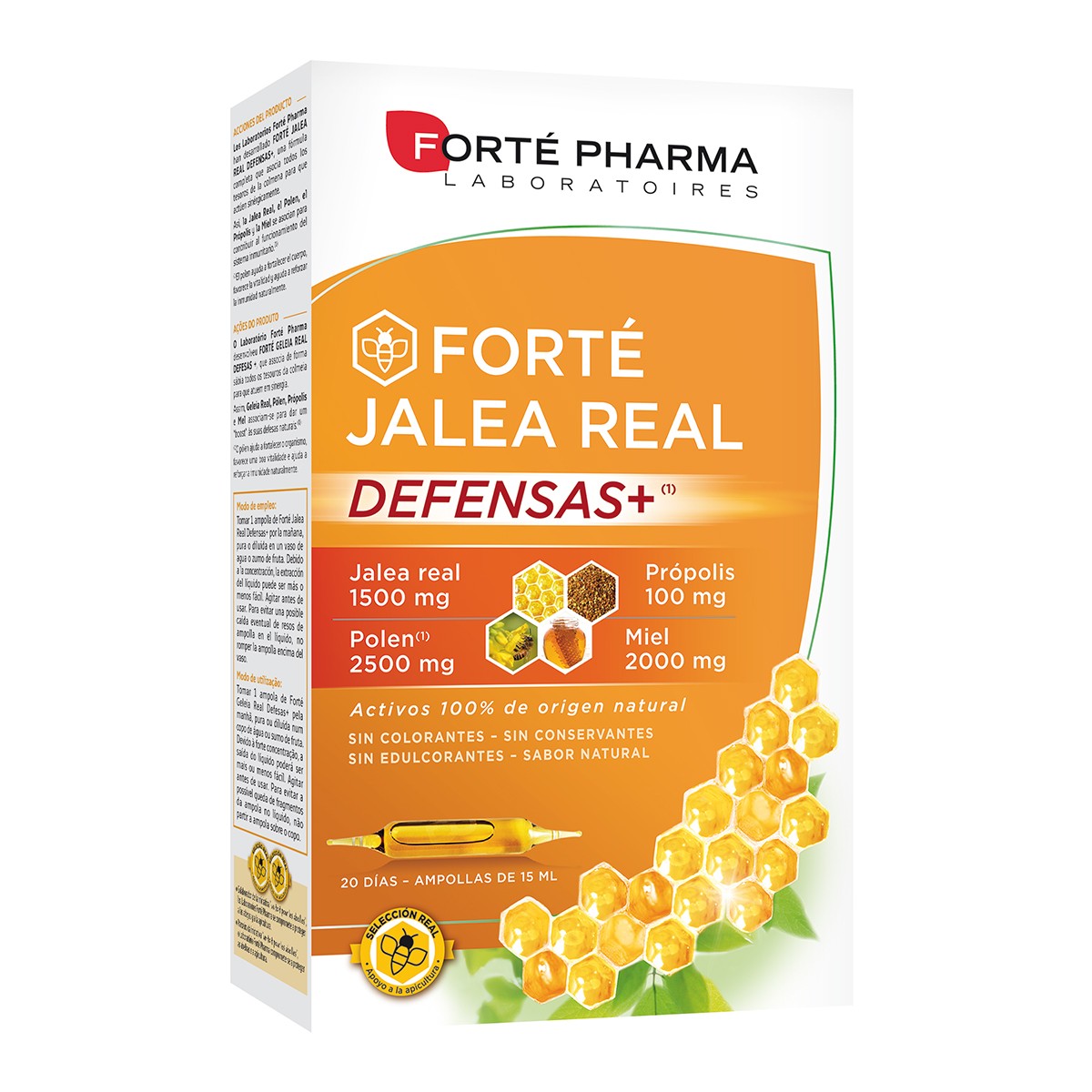 Imagen de Forte Pharma forte jalea real defensas+ 20 ampollas