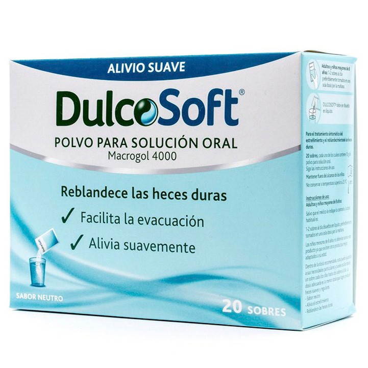 Imagen de Dulcosoft polvo solución oral 20 sobres