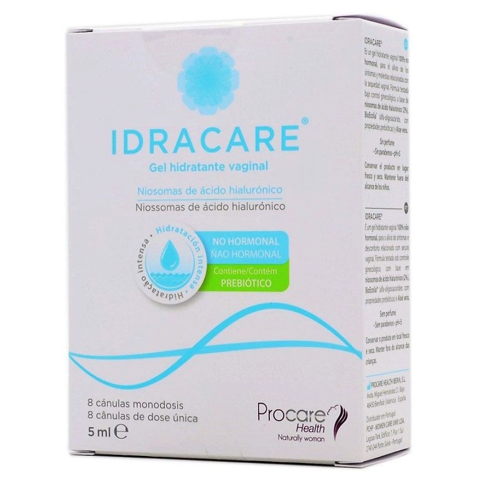 Imagen de Idracare gel hidratante vaginal de 16 unidades