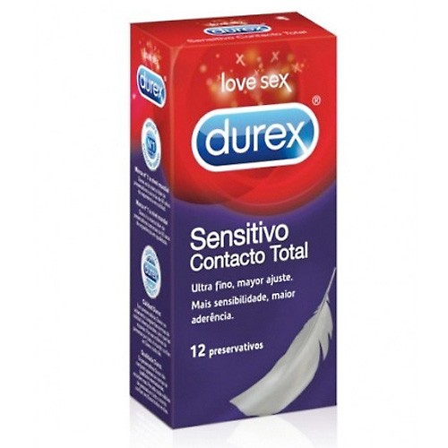 Imagen de Durex preservativo durex contacto total 12 und